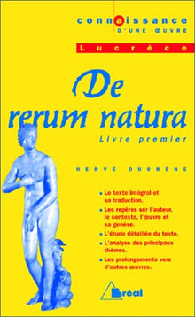 De rerum natura, Livre I