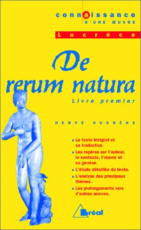 De rerum natura, Livre I