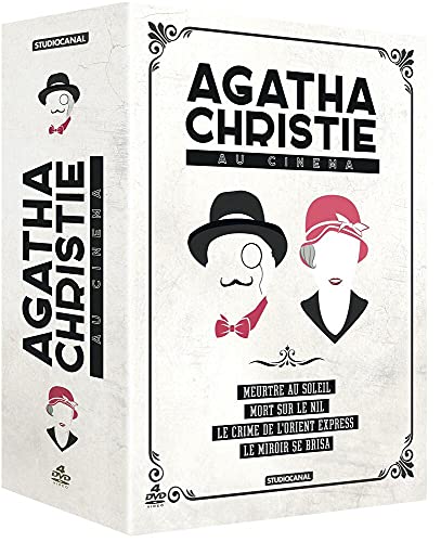 Agatha Christie-Coffret-Le Miroir se Brisa + Meurtre au Soleil + Mort sur Le Nil + Le Crime de l'Orient Express