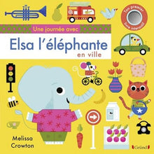 Une journée avec Elsa l'éléphante en ville