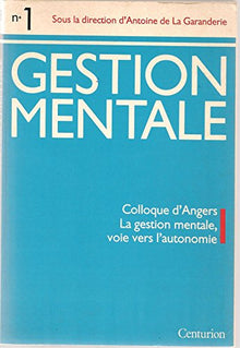 Gestion Mentale n° 1 : Colloque d'angers