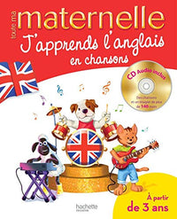 J'apprends l'anglais en chansons : 3-6 ans (1CD audio)