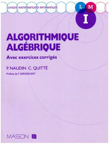 Algorithmique algébrique avec exercices corrigés