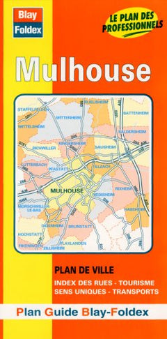 Plan de ville : Mulhouse (avec un index)