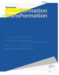 Typography : formation + transformation