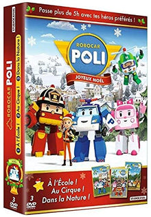Robocar Poli-Coffret : À l'école + Au Cirque + dans la Nature