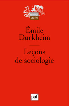 Leçons de sociologie