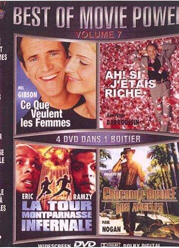 Ce que veulent les femmes / Ah ! Si j'étais riche / La Tour Montparnasse infernale / Crocodile Dundee 3 - Coffret 4 DVD