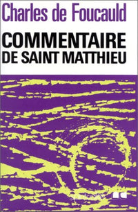 Commentaire de saint Matthieu