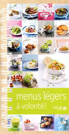 Menus légers à volonté
