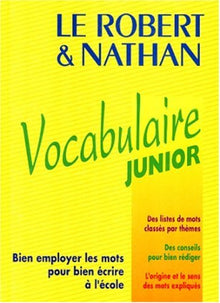 Le Robert et Nathan : vocabulaire junior