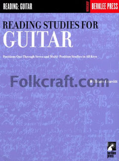 WILLIAM LEAVITT : READING STUDIES FOR GUITAR -  RECUEIL - GUITAR SOLO