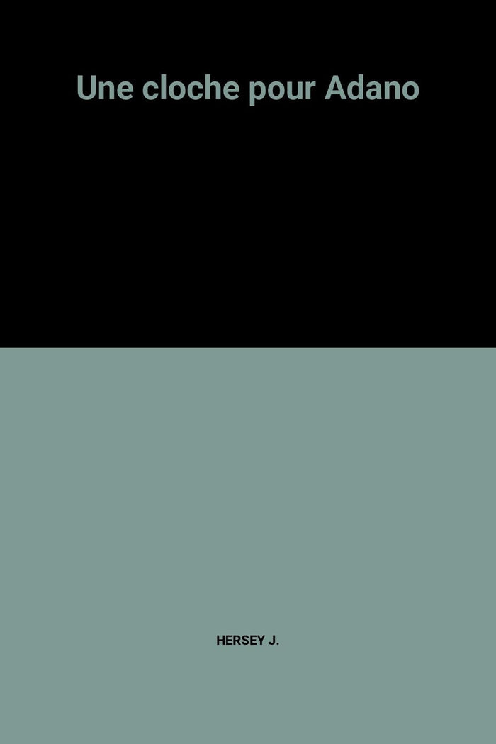 Une cloche pour Adano
