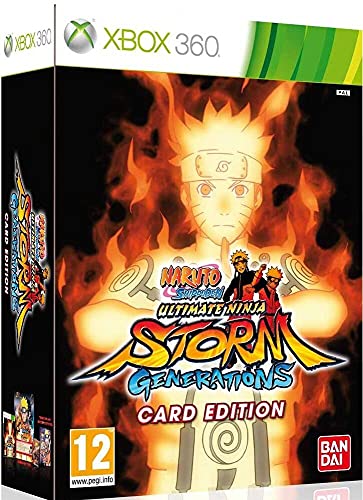Naruto Shippuden : ultimate Ninja storm generations + Booster (paquet de 8 cartes Naruto)