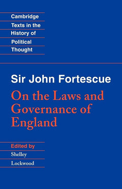 Fortescue: Laws Governance England