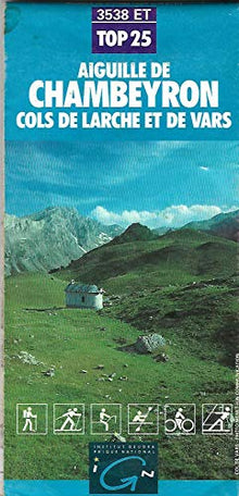 Jausiers - Saint-Paul. Carte n° 3538 ET - échelle : 1 cm = 250 mètres