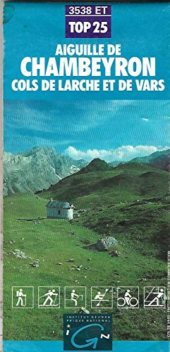 Jausiers - Saint-Paul. Carte n° 3538 ET - échelle : 1 cm = 250 mètres