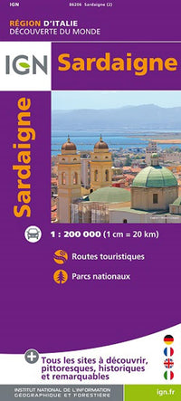 86206 SARDAIGNE 1/250.000
