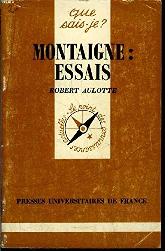 montaigne : essais