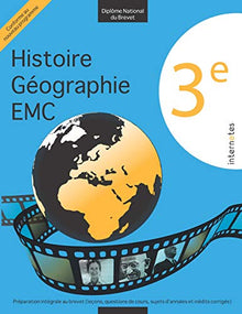 3e - Diplôme national du Brevet - Histoire - Géographie - EMC