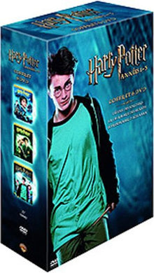Coffret Harry Potter 6 DVD : Harry Potter à l'Ecole des Sorciers / Harry Potter et la chambre des secrets / Harry Potter et le prisonnier d'Azkaban