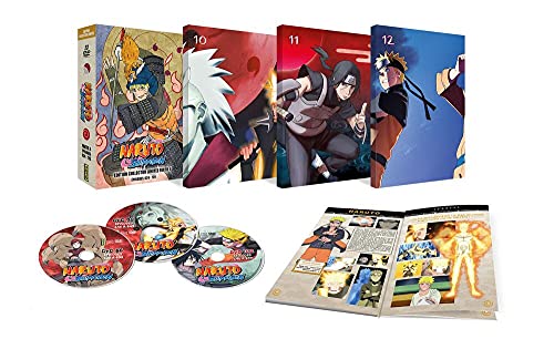 Naruto Shippuden - Intégrale Partie 4 [Édition Collector Limitée A4 - 4 DVD] [Édition Collector Limitée A4]