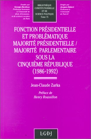 Fonction présidentielle et problématique