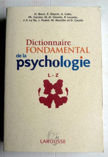 Dictionnaire de psychologie - Tome 2