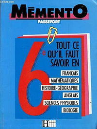 Memento Passeport 6ème