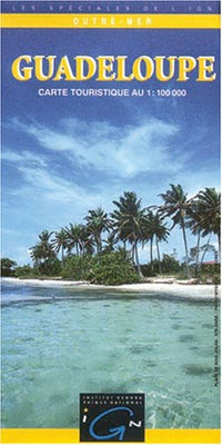 Carte touristique, Guadeloupe : Echelle au 1 : 100 000