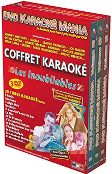 Coffret 3 DVD Karaoké Mania ''Les Inoubliables''