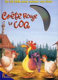 Crête rouge le coq
