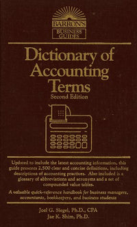 Dictionary of Accounting Terms