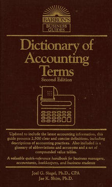 Dictionary of Accounting Terms