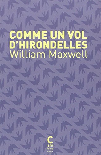 Comme un vol d'hirondelles