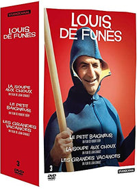 Collection Louis de Funès-La Soupe aux Choux + Le Petit baigneur + Les Grandes Vacances