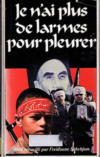 Je n'ai plus de larmes pour pleurer