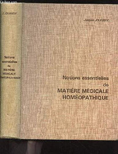Matière medicale homeopathique (notions essentielles)