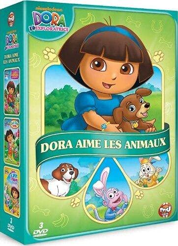 l'exploratrice-Coffret-Dora Aime Les Animaux