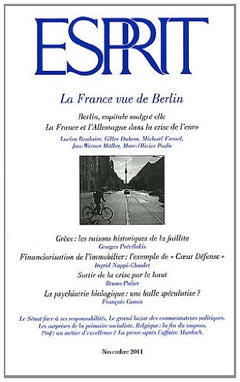 Esprit - La France vue de Berlin: Novembre 2011