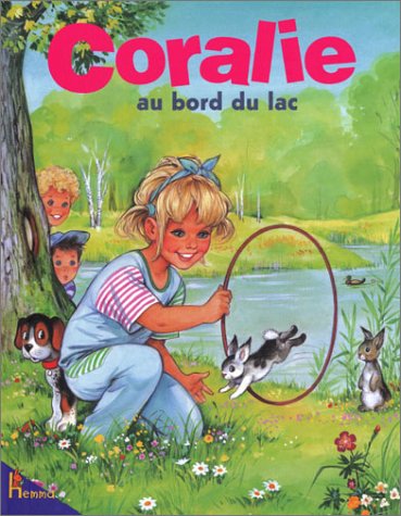 Coralie au bord du lac