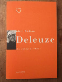 DELEUZE.: "La clameur de l'être"
