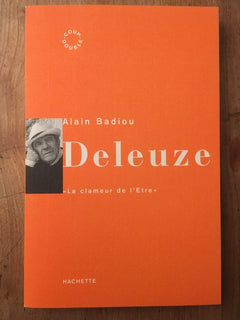 DELEUZE.: "La clameur de l'être"
