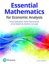 Essential Mathematics for Economic Analysis