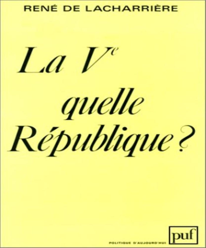 La Ve, quelle république ?