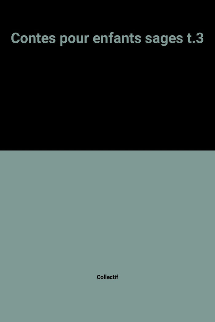 Contes pour enfants sages