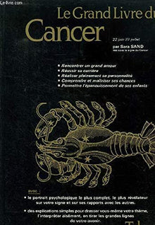 Le Grand livre du Cancer