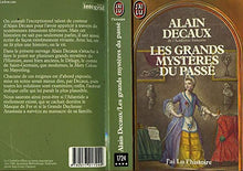 Grands mystères du passé