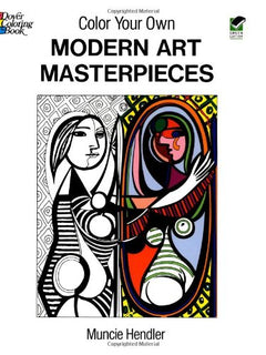Color your own modern art masterpieces