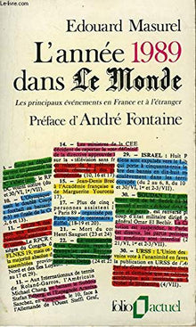 L'année 1989 dans le monde